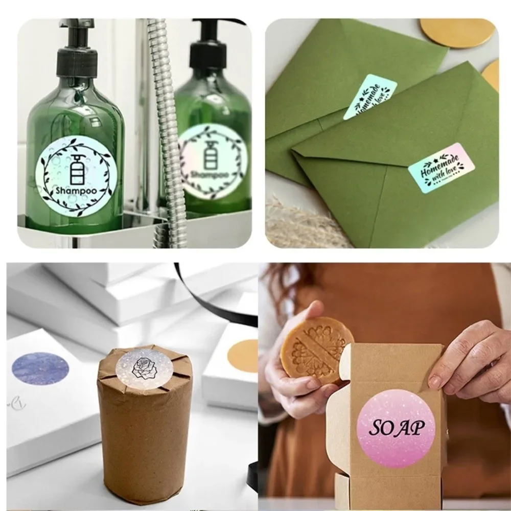 

230pcs Portable Thermal Laser Label Paper Waterproof Tear-resistant Rectangular Label Self Adhesive 40x30 mm Printer Paper