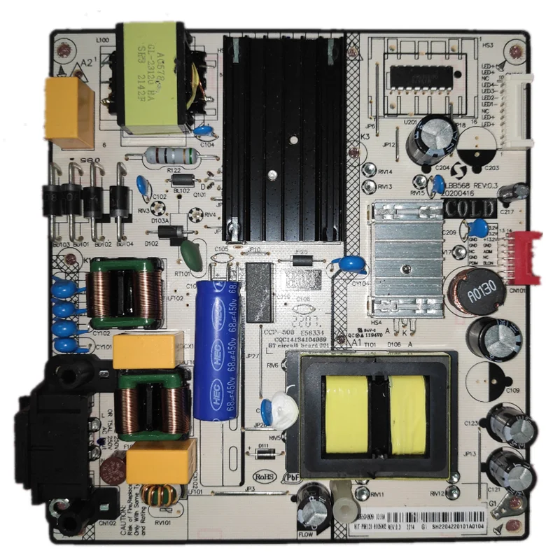 Imagem -02 - Led tv Power Board com Corrente Constante Light Strip Drive Dlbb568 Shg6504b09101ha 81t-pbe121-h105002