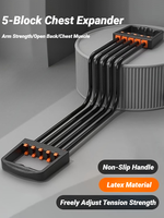 Adjustable Rubber Pull Rope Multifunctional Removable Chest Expander Supplies Fitness Equipment Accessories For Home And Gym
