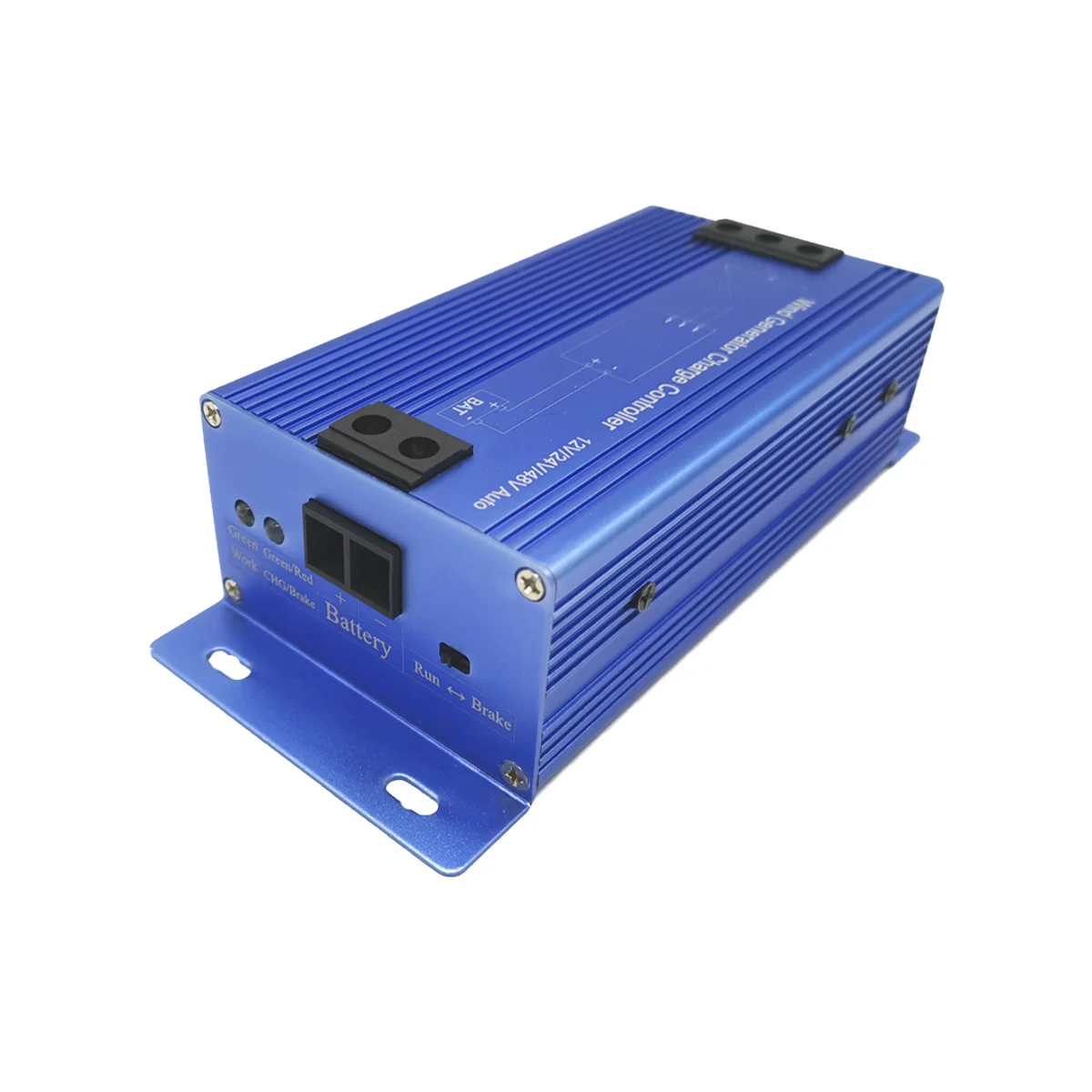 Regolatore di carica del vento del freno automatico/manuale 800W 12V/24V/48V regolatore automatico impermeabile del generatore eolico Controller aerogeneratore