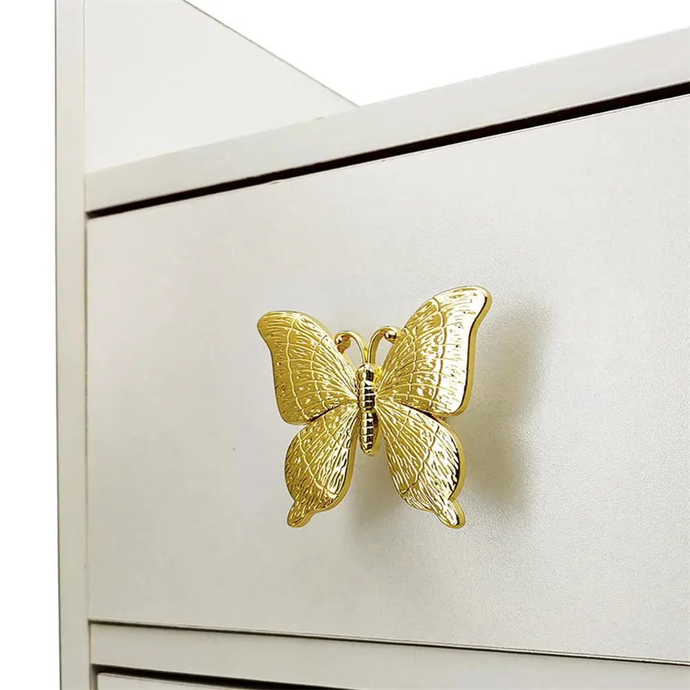 Cabinets Pulls Drawer Handles Butterfly Shape Handles Zinc Alloy Kitchen Cabinet Knobs Door Knob Furniture Drawer Hardware New