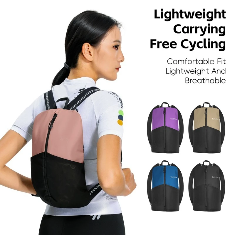 

Ultra Light Backpack 3L Large Capacity Portable Waterproof Bicycle Bag Suitable for Road Mountain Bike Hiking Bag