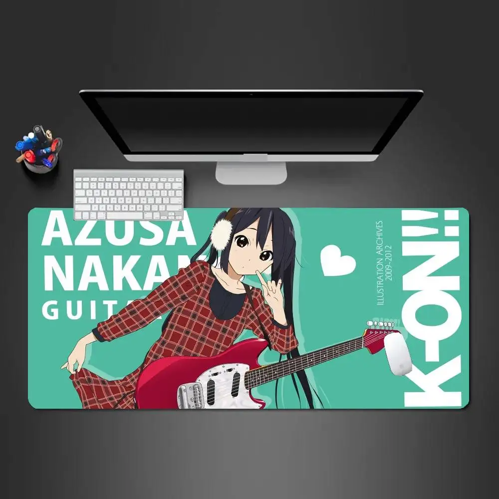 Nakano Azusa Anime Mousepad Non-slip Suitable For Office Computers Laptops E-sports Game Desk Mats XXL Keyboard