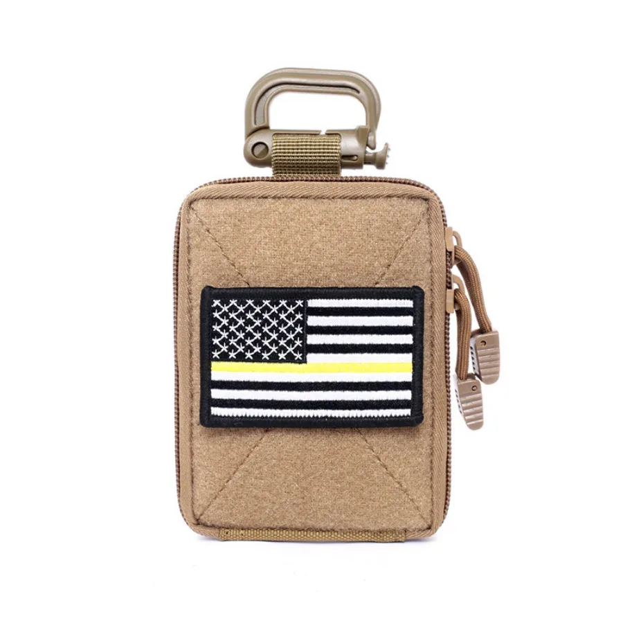 

【New style】Outdoor portable medical storage backpack Multi-function small waist bag EDC tool bag Molle Camouflage accessories
