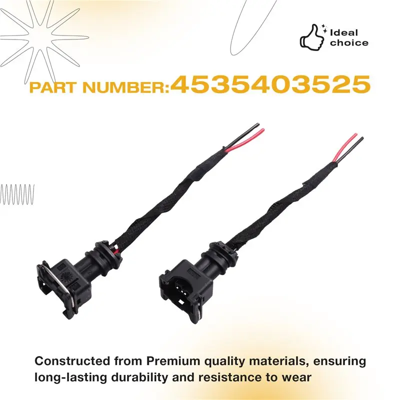 Reliable-Turn Signal Plug Replacement For Car Front Bumper- For Smart For 453 Model Code 4535403525