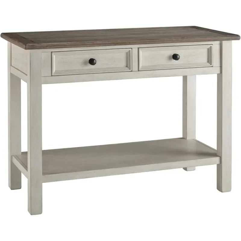 Ashley Bolanburg Farmhouse Design Sofa Table, living room furniture Easy to assemble