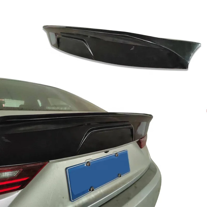 High Quality New Design Wald Style Rear Diffuser Spoiler For Lexus IS 2013-2017 Matt Black Tail Wing Car spoiler for IS250 IS300