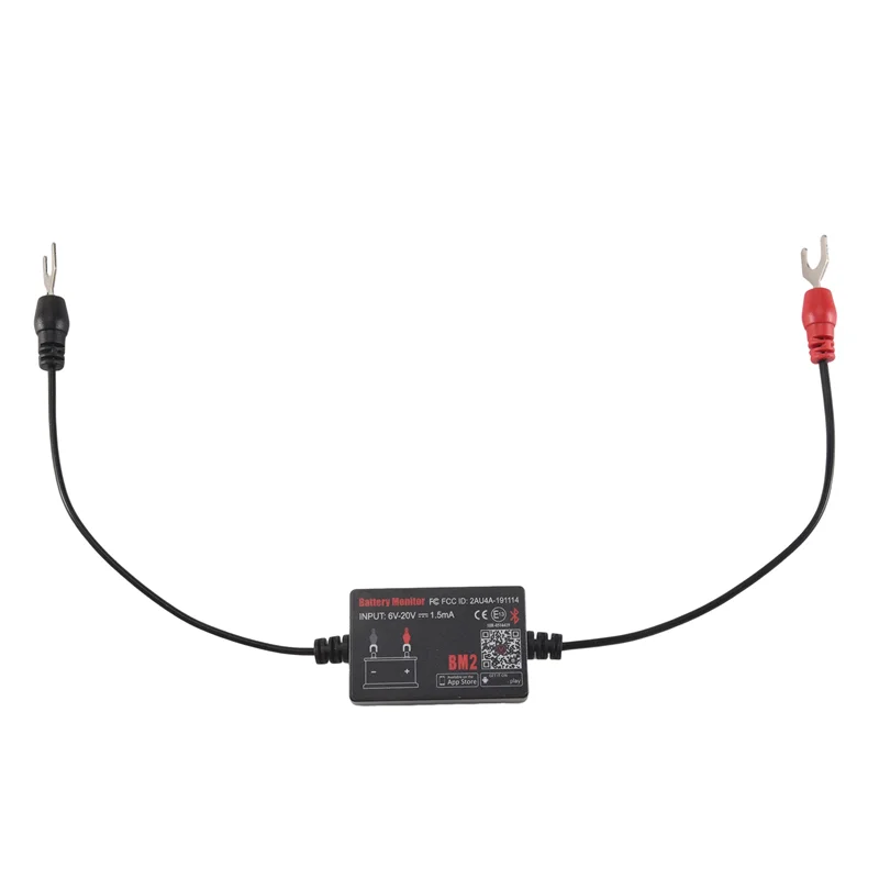

A96E-12V Car Battery Bluetooth 4.0 Diagnostic Instrument BM2 Battery Monitor Tester