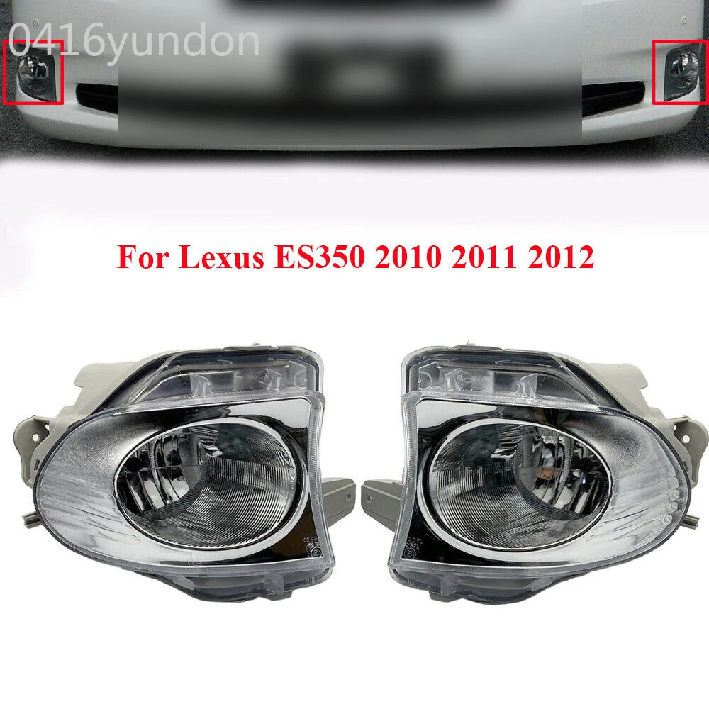 

Pair of Fog Lights Left & Right Driving Fog Lamps Fits for Lexus ES350 2010 2011 2012 Front Driving Fog Lights Durable