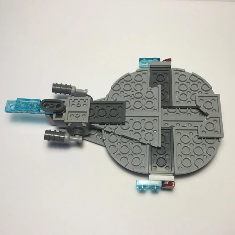 

74pcs MOC Droid Gunship Star Battle Building Blocks Christmas Gift Fine movements Family Interactive DIY Craft for Creative