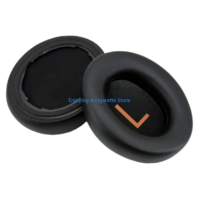 Over-Ear-Kopfhörer-Kissenbezug-Set für H3S, weicher 1-Paar-Ersatz mit Ohrmuschellippe für Meetings, Studium, Zuhause Y4QF – Detail 8