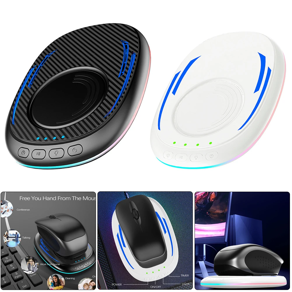 가상 마우스 무버 자동 컴퓨터 마우스 무버, ON/OFF 스위치 포함, 컴퓨터 잠금 화면 방지, 탐지 불가능 마우스 지글러