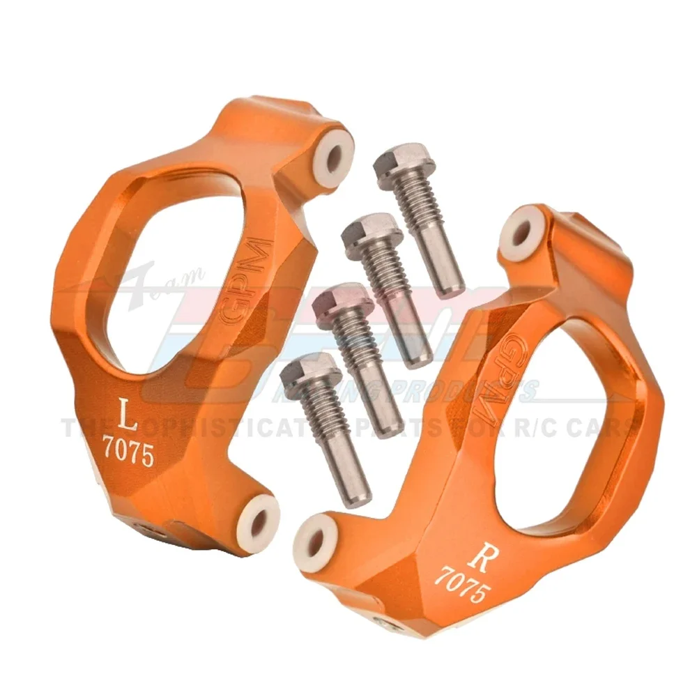 محاور C أمامية GPM لسيارة الصليب الأحمر ، كتل العجلات المركبة ، سبائك الألومنيوم المعدنية ، Traxxas ، 1 ، 8 ، MAXX 6S ، weashing ، oy ، #4