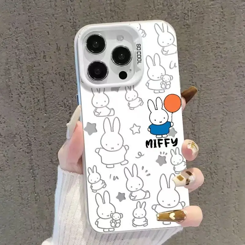 

Miffy Rabbit Cartoonish Cute Shockproof and Dustproof Phone Case Suitable for Iphone16 15 14 13Promax Series