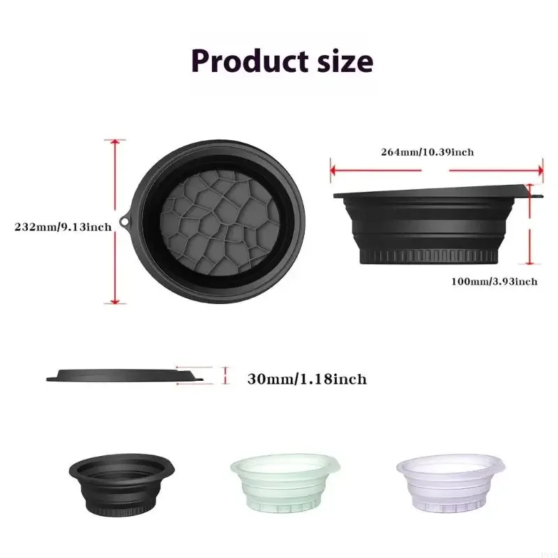 ซิลิโคนพับ Face Ice Bath ชามสําหรับผิวหน้า Plunge Dipping Skin Care เครื่องมือ Home Travel Beauty Essential Multi Purpose Nursin