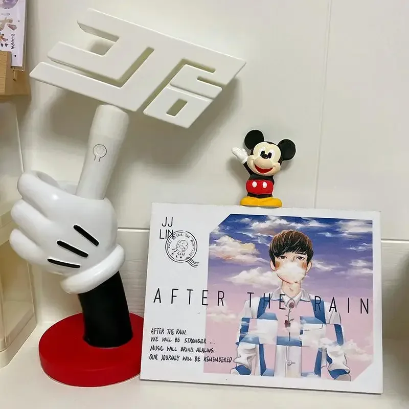 1pc Disney Mickey Hand Model Pen Container Vase Cute Cartoon Creative Home Ornament Student Stationery Office Desk Decor Gifts view 2
