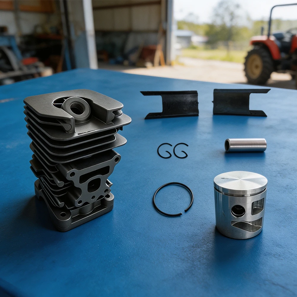 Replacement Cylinder For Chainsaw 41mm Cylinder Assembly Engine Cylinder Replacement Precision Crafted Power Tool Part