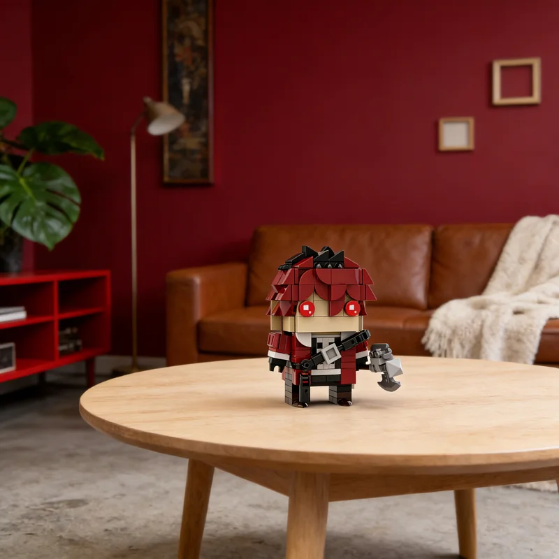 

Набор строительных блоков MOC Frieren: Beyond Journey's End Brickheadz, 209 деталей, модель для сборки, подарок, креативный коллекционный декор, премиум-класс для взрослых