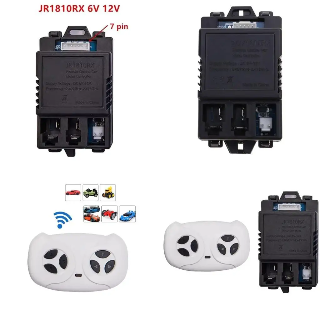 R53C Remote for JR1810RX Child Electric Car 6-12V Control Box 5Pin/7Pin Transmitters