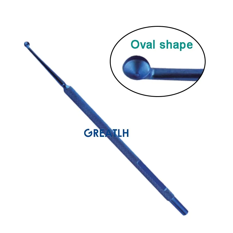 Ophthalmic Chalazion Curette Oral Type Round Type Curette Ophthalmic Eye Instrument