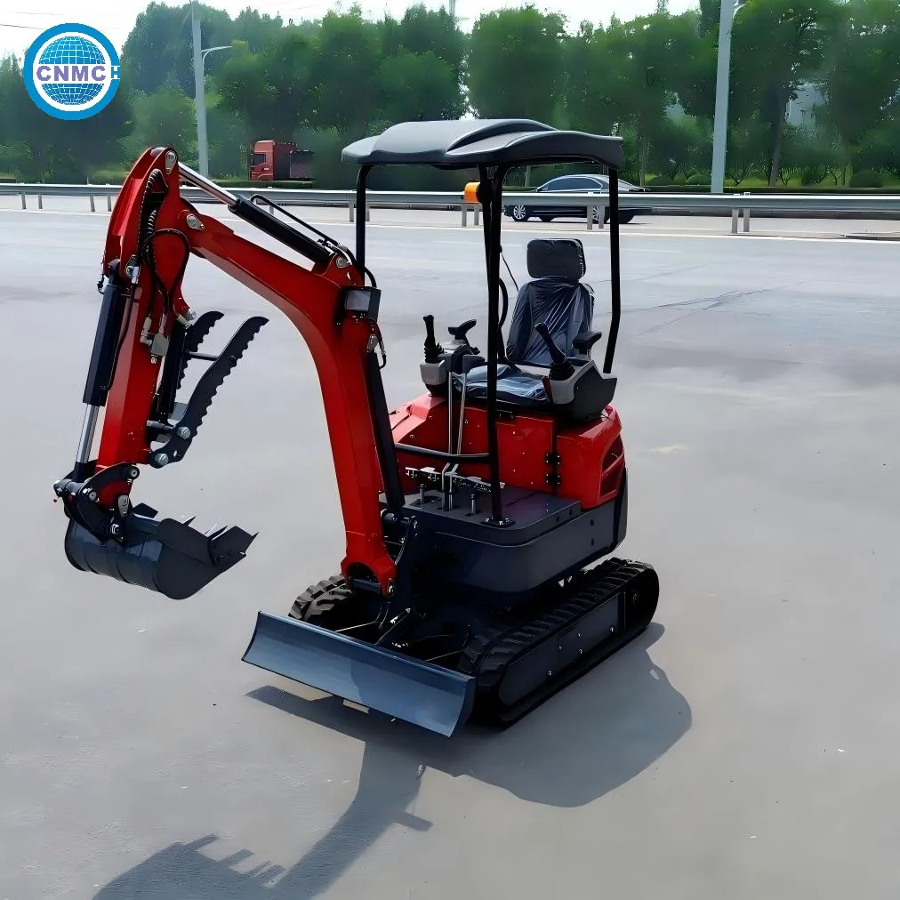 

CNMC Backhoe Excavator 1.8 Ton Mini Excavator Digger Hydraulic Mechanical Customizable Portable CE EPA Certified Farm Garden Use