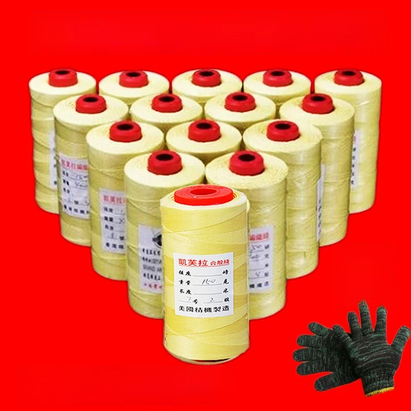 Corda de Kite de Kevlar 12356, Linha Trançada de Dyneema, Fio DuPont, Linha para Voar Pipas, Produtos para Fãs de Esportes e ...