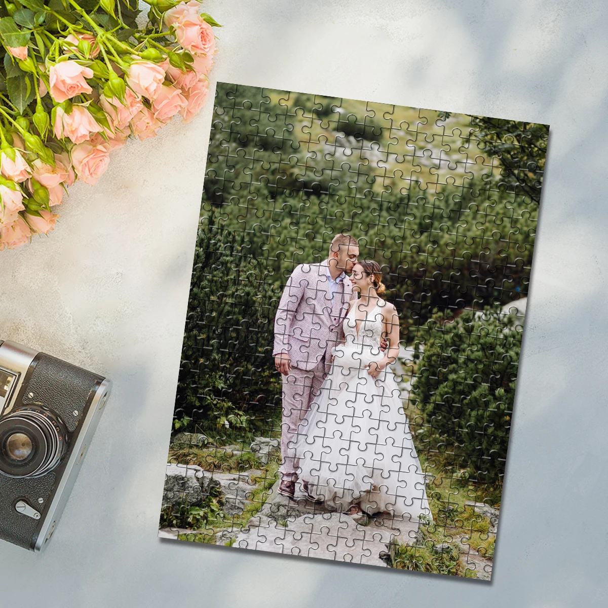35/300/500/1078 قطعة لغز صور مخصص شخصي صور الزفاف شخصية فريدة من نوعها هدايا مثالية لصديقها #2