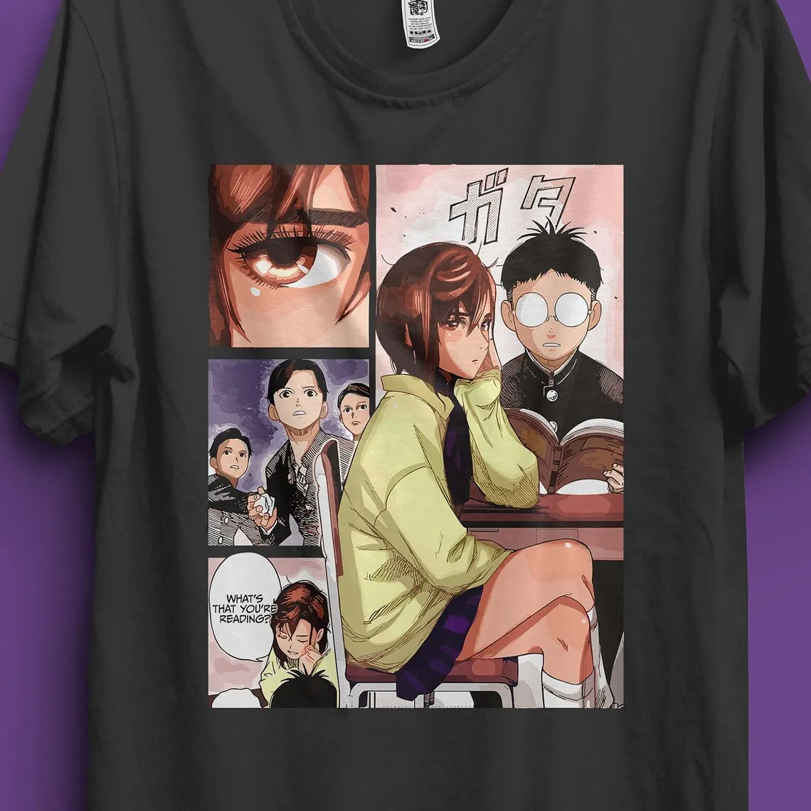 dandadan shirt  dandadan anime  dandadan manga  dandadan adaptation  ken takakura shirt  momo ayase shirt  aira shiratori shirt