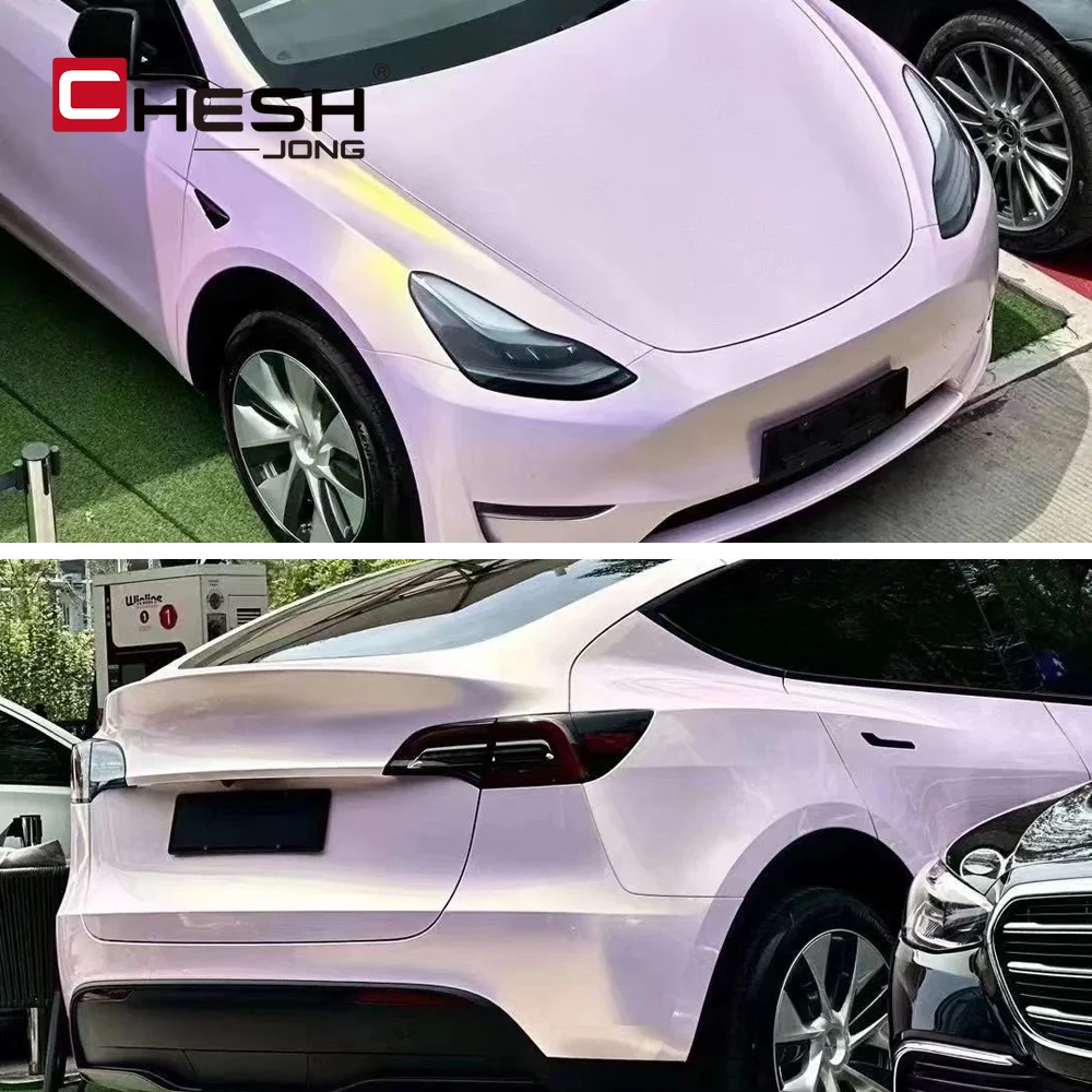 Pink Car Wrap Films Waterproof Paint Tuning Auto Accessories Motorcycle Adhesive Vinyl Paper for Car Self-adhesive Film Covering