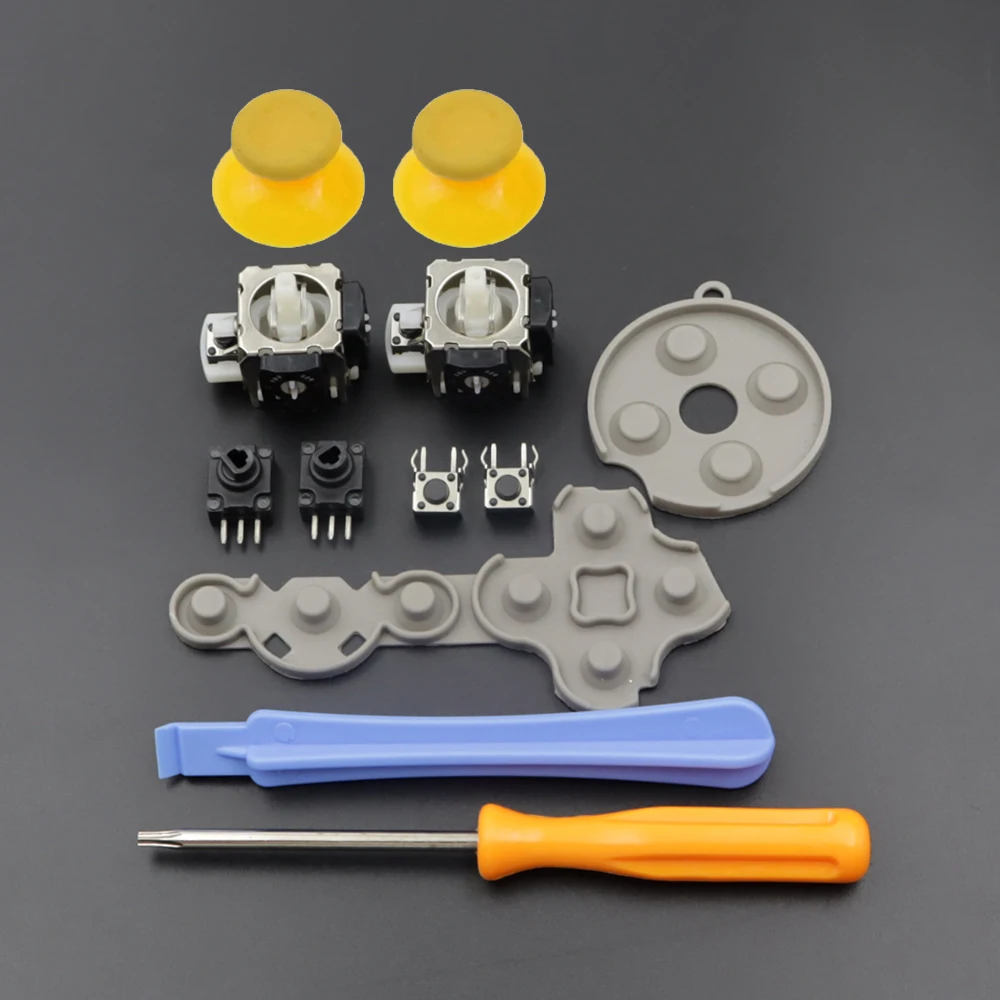12 in 1 For Microsoft Xbox 360 Controller Analog Stick Sensor Potentiometers + Thumb Grips LT RT Trigger Switch Buttons ﻿ view 3