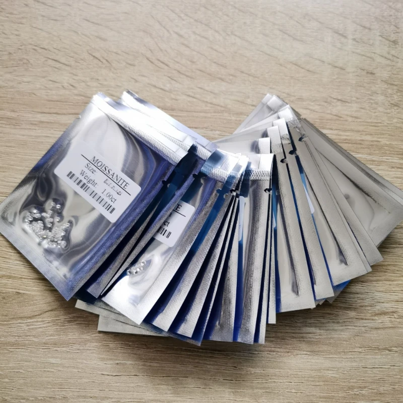 [سوبر وايت] أعلى بلجيكا قطع حجر مويسانيتي D اللون 0.7 مللي متر-5 مللي متر الأحجار الكريمة مختبر نمت الماس مويسانيتي حجر فضفاض