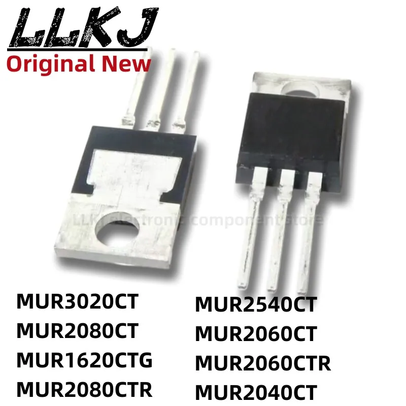 1pcs MUR3020CT MUR2080CT MUR1620CTG MUR2080CTR MUR2540CT MUR2060CT MUR2060CTR MUR2040CT TO-220 MOS FET