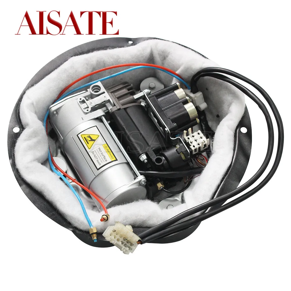 Air Suspension Compressor Pump For BMW E39 X5 E53 2Corner E66 E65 With Block Valve and Bracket Cover 37226787616