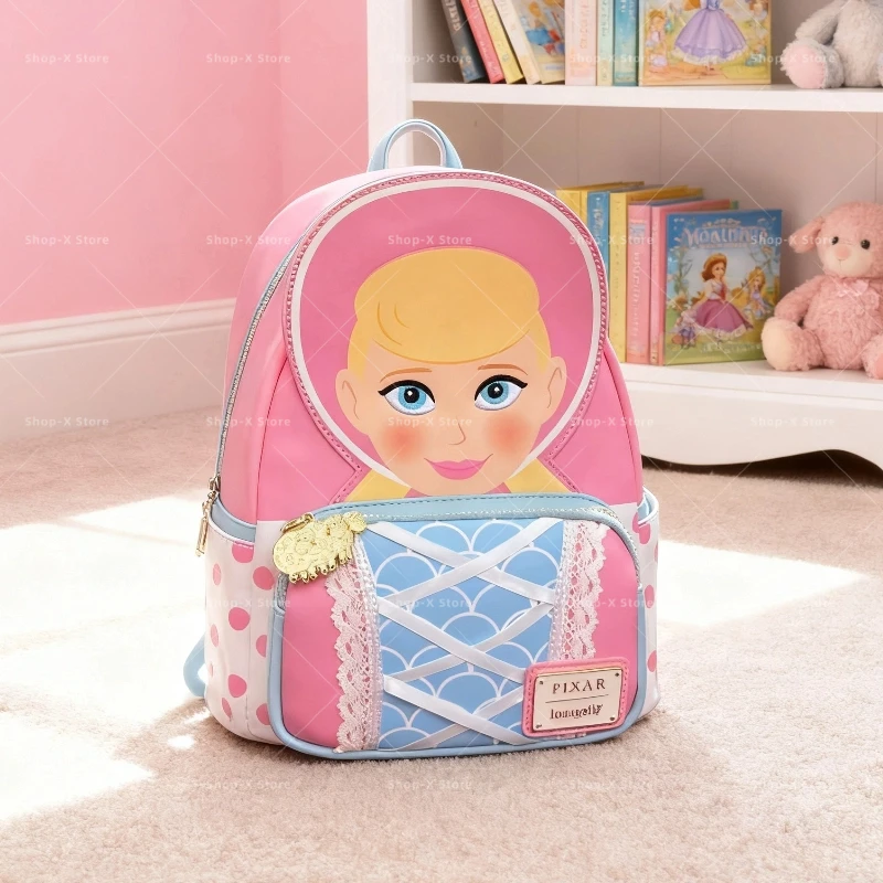 

Рюкзак Toy Story Bo Peep-персонаж для ролевых игр, школьная сумка для детей, милый прочный рюкзак с героями мультфильмов, сумка для книг, подарок