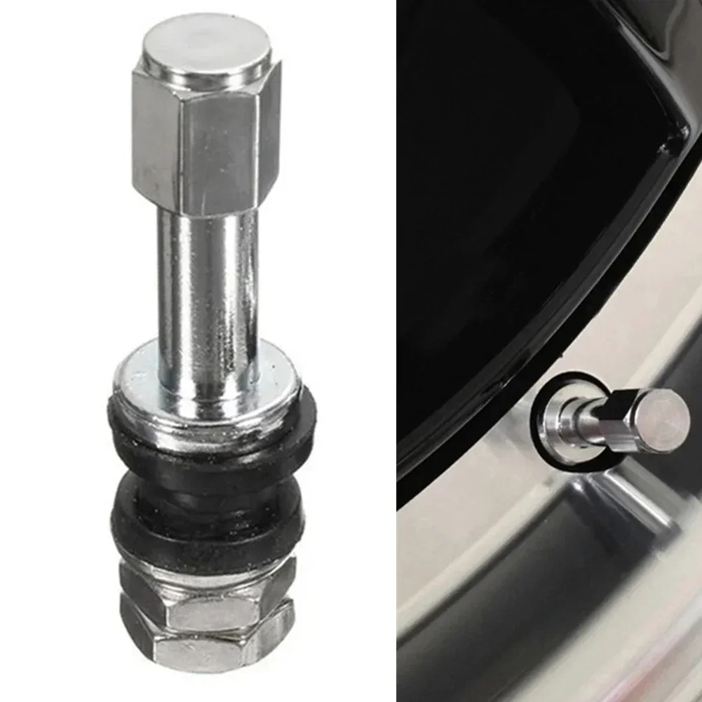 Bolt Screw On Valve TR48e Valve Stem Racing Applications Easy Installation Leak Prevention Stainless Steel Superior Performance