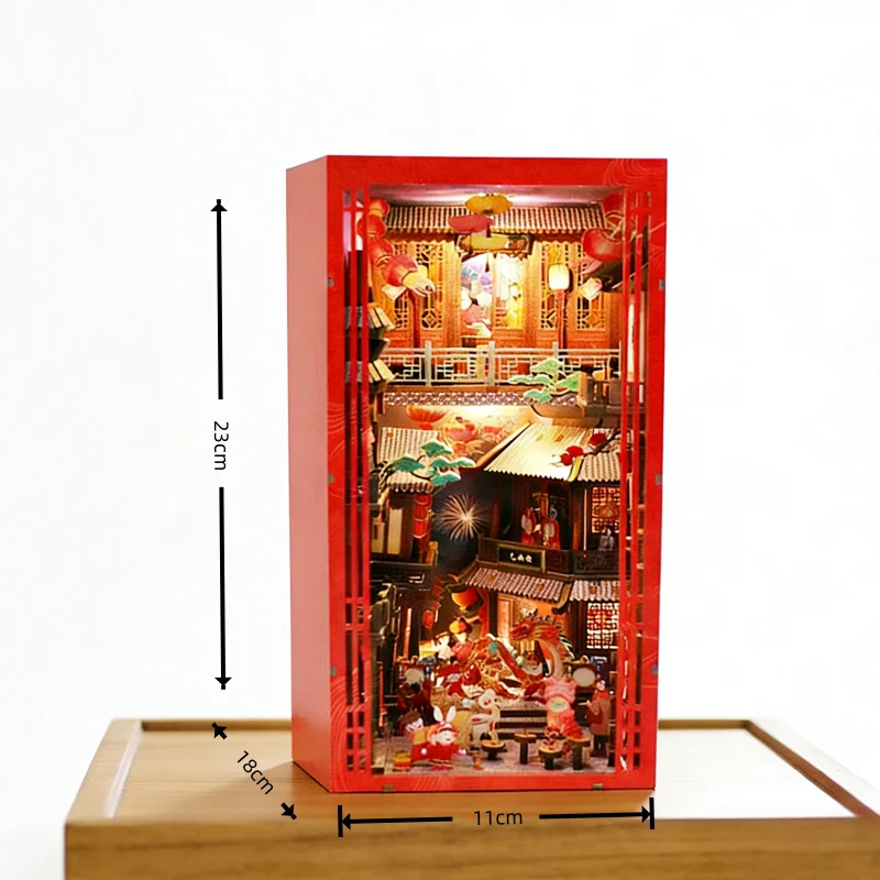 نموذج OUZEY Oriental Grand View، لغز الهندسة المعمارية الصينية ثلاثية الأبعاد، مجموعة أدوات تثبيت ثقافية للمراهقين #6