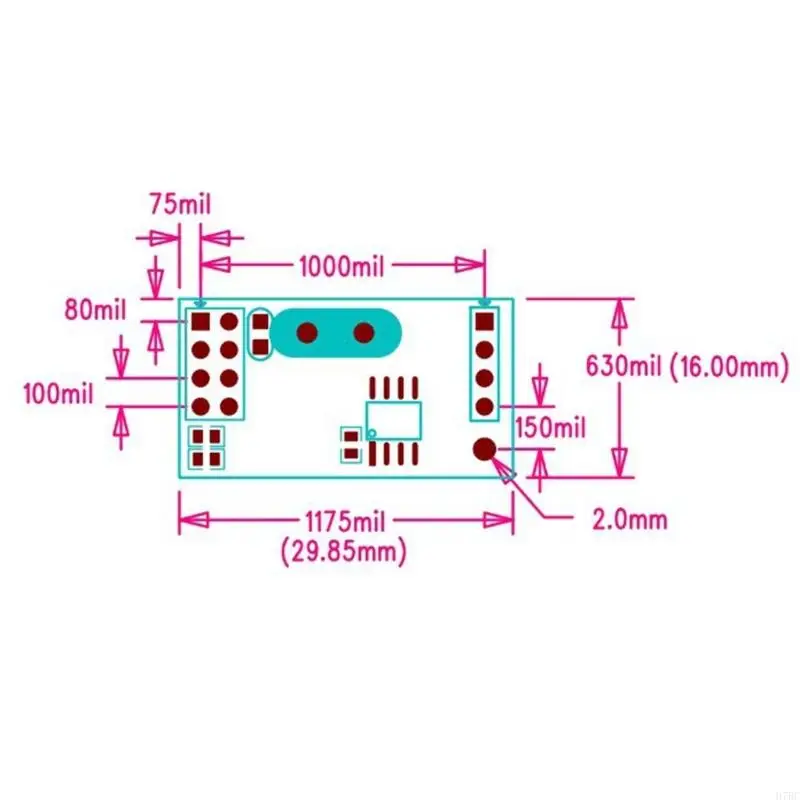 H7BC Low Power Two Input 16 Bit Module Programmable Gains Amplifiers SPI Interfaces