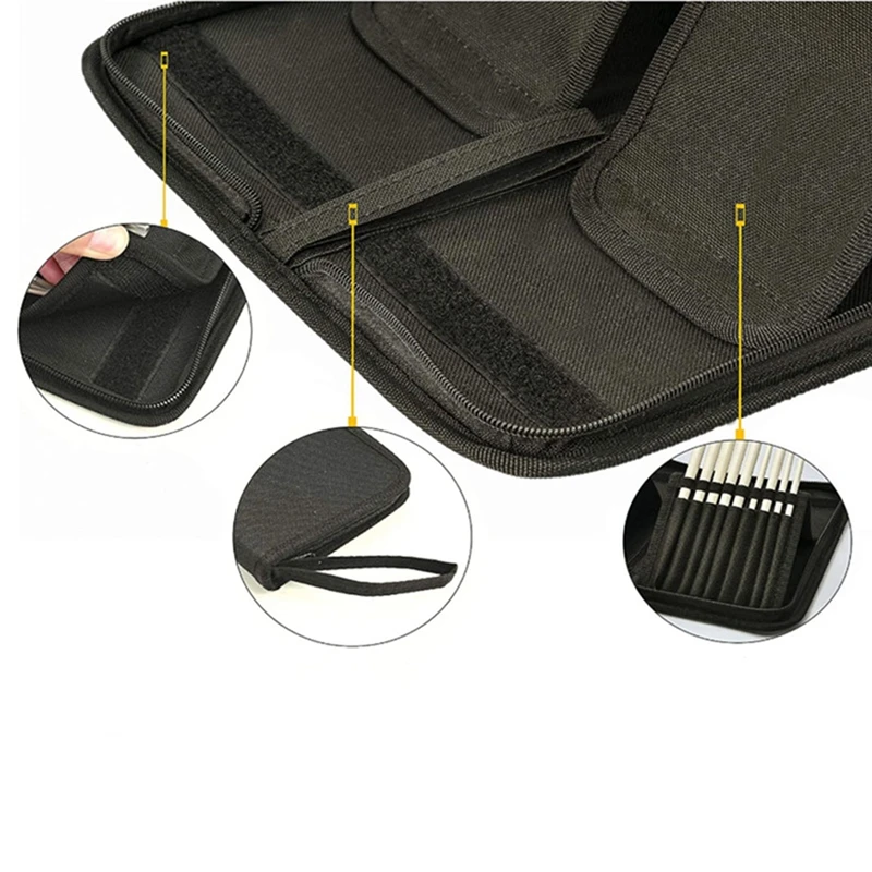 15 szt. Pędzel olejny płócienna torba artystyczny obraz nylonowe włosy gwaszu akrylowy pędzel olejny zestaw pędzli zestaw ręcznie malowany obrazek