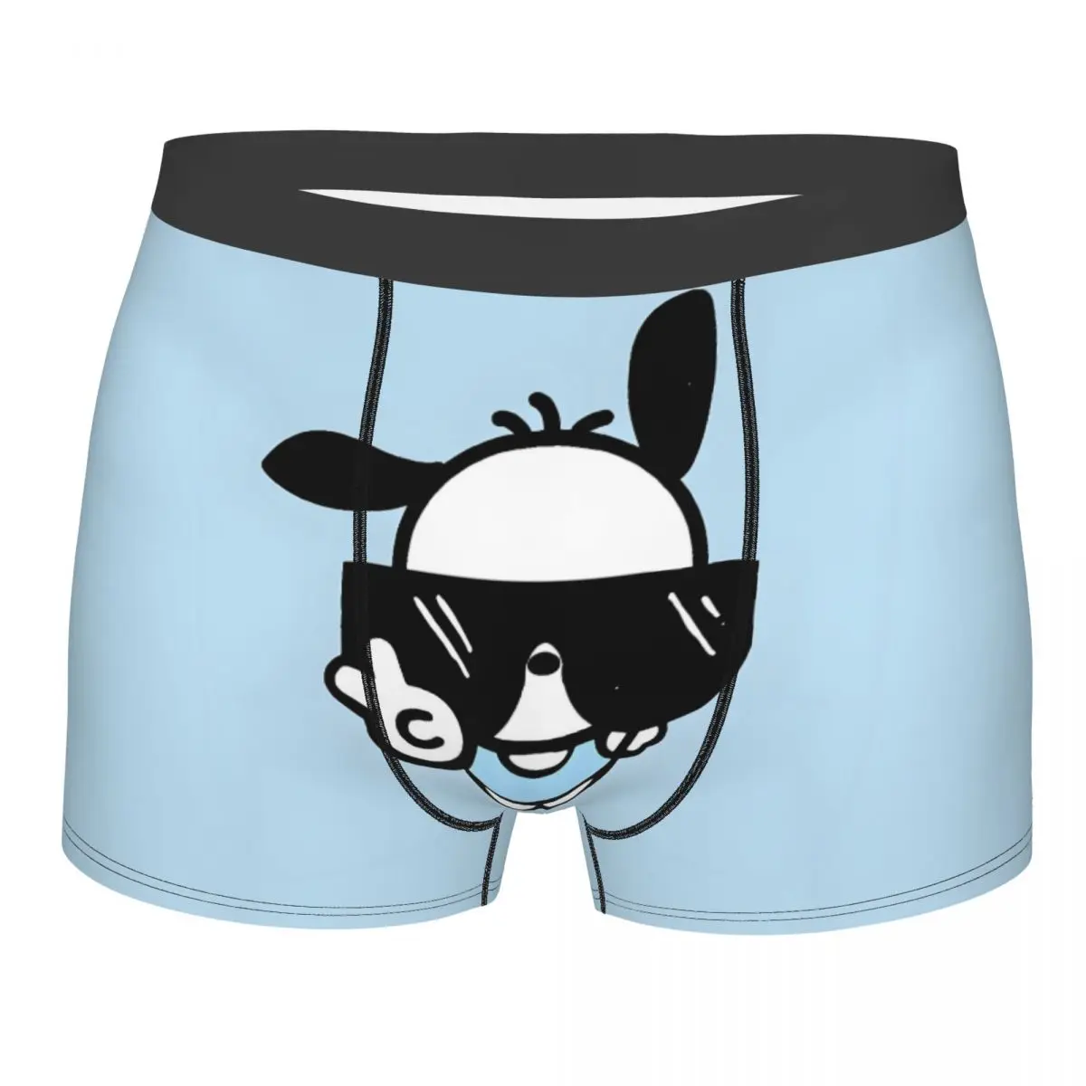 

Мужское модное нижнее белье в стиле аниме Pochacco на заказ, трусы-боксеры, дышащие шорты, трусы