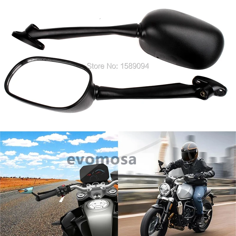 

Aluminium Motorcycle Rear View Mirror Motorcycle Left Right Side Mirrors For Honda CBR250R CBR 250 R CBR250 R CBR600RR 2008-2013