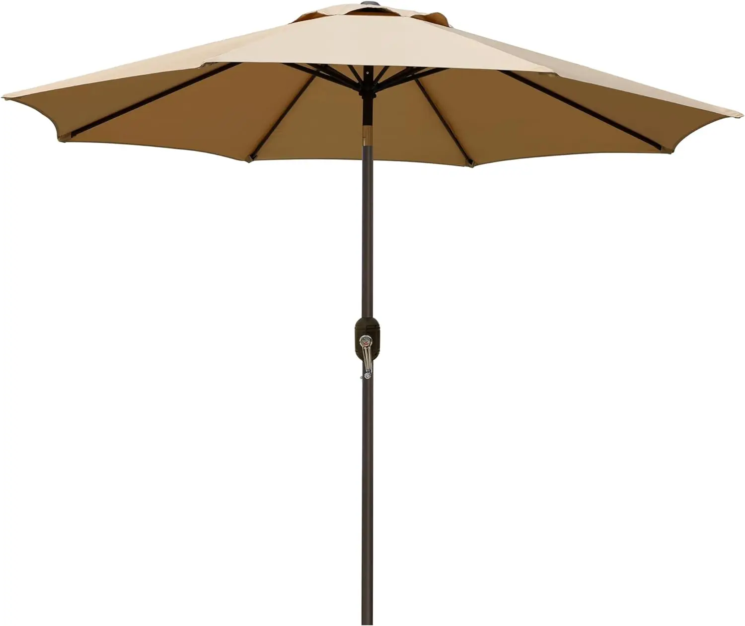 Oversized Outdoor Patio Umbrella with Push Button, Multi-Use, Outdoor Table Shade, Tiltable, Garden, 9 Inch