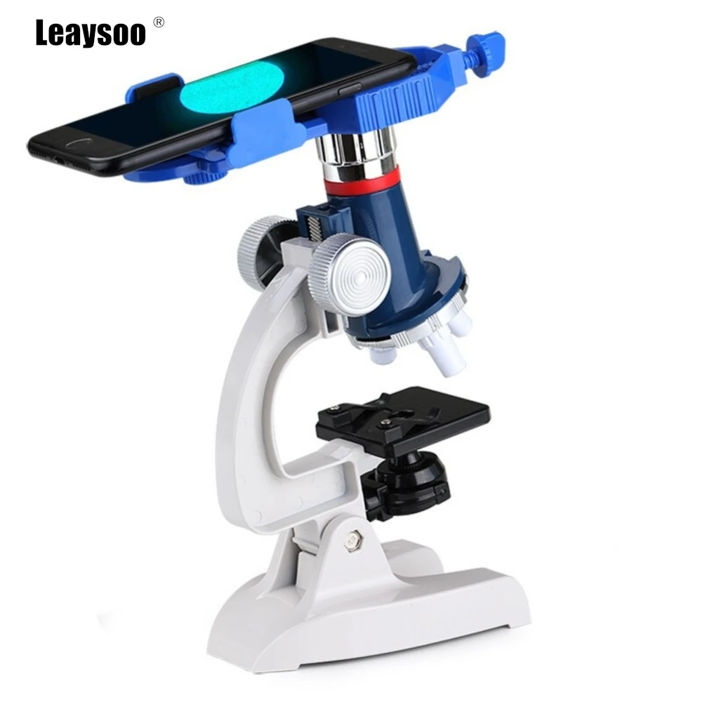 Leaysoo 1200x Children's Microscope - Biological Science Experiment and Educational Toy, Suitable for Adults and Children-Gift