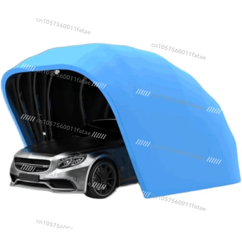 

Solar One-button Remote，control Fully Automatic Mobile Folding Garage Retractable Car Awning Anti-sun Exposure and Dust-proof Ca