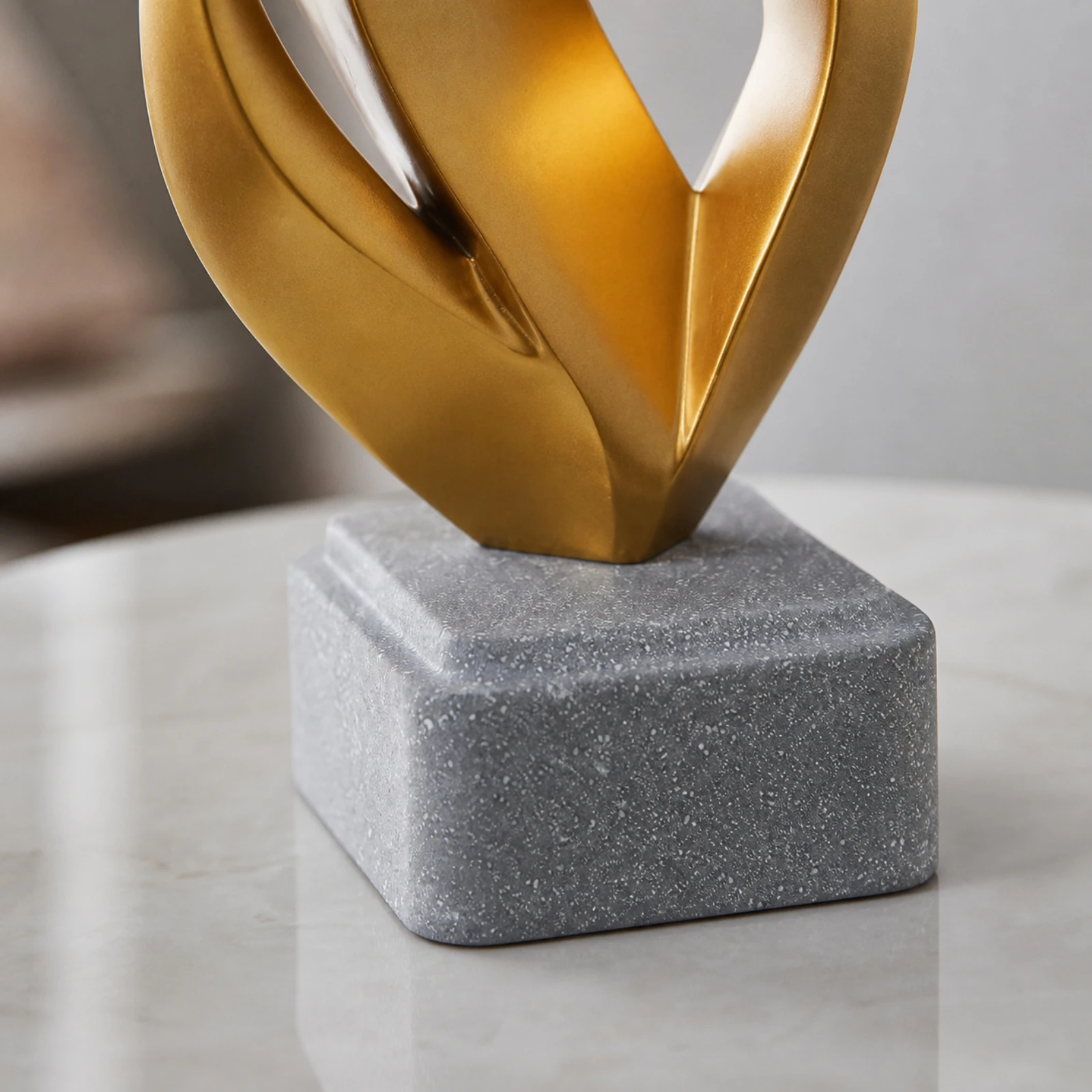 flame-sculpture-freestanding-tabletop-ornament-decorative-sculpture-textured-figurine-elegant-for-homeowners-living-room