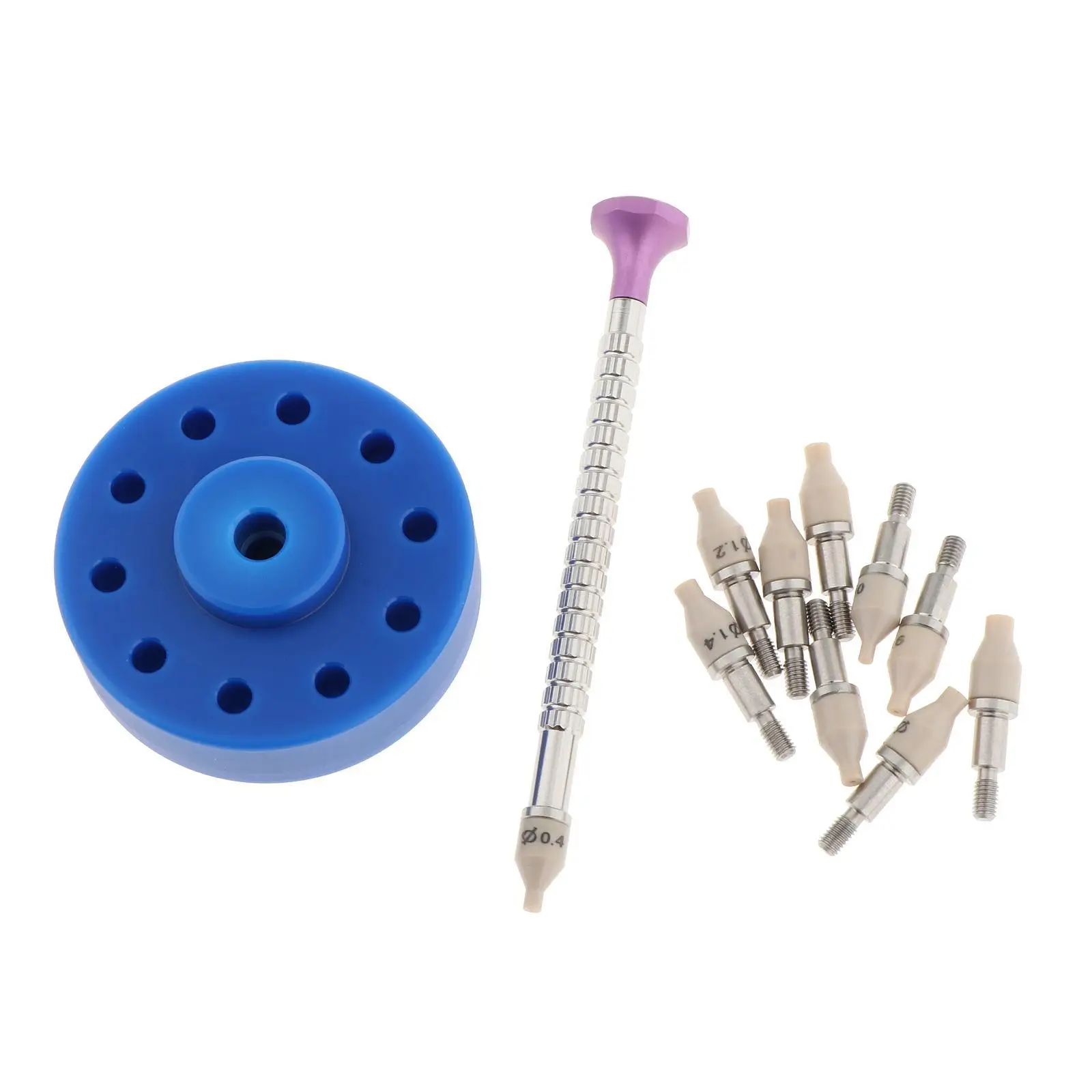 Watch Hand Presser Watch Hand Setter Portable Hand Setting Tool for Assembly Blueg