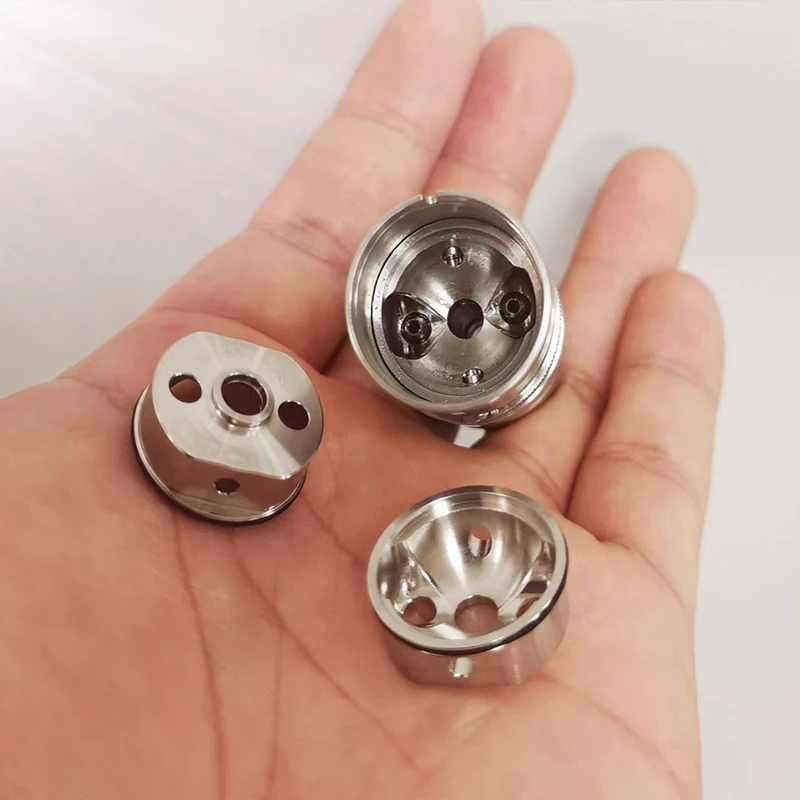 Yftk 316 Rvs Flash E Damp 4.5S + Rta Kamer Reducer Elektronische Sigaret Accessoires