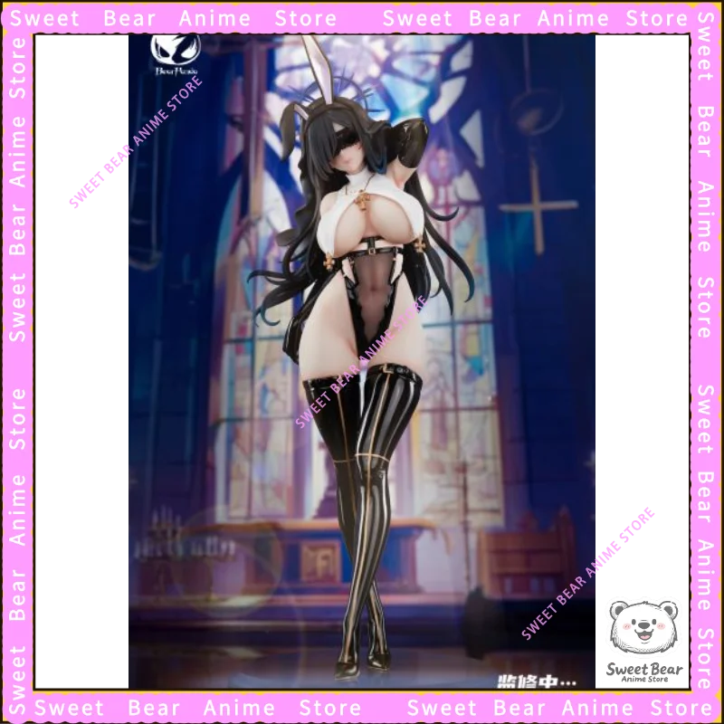 Tersedia BearPanda Black Sister Bunny Girl Ver. Figur Anime Skala 1/6 Trendy Toys, Boneka Meja Koleksi