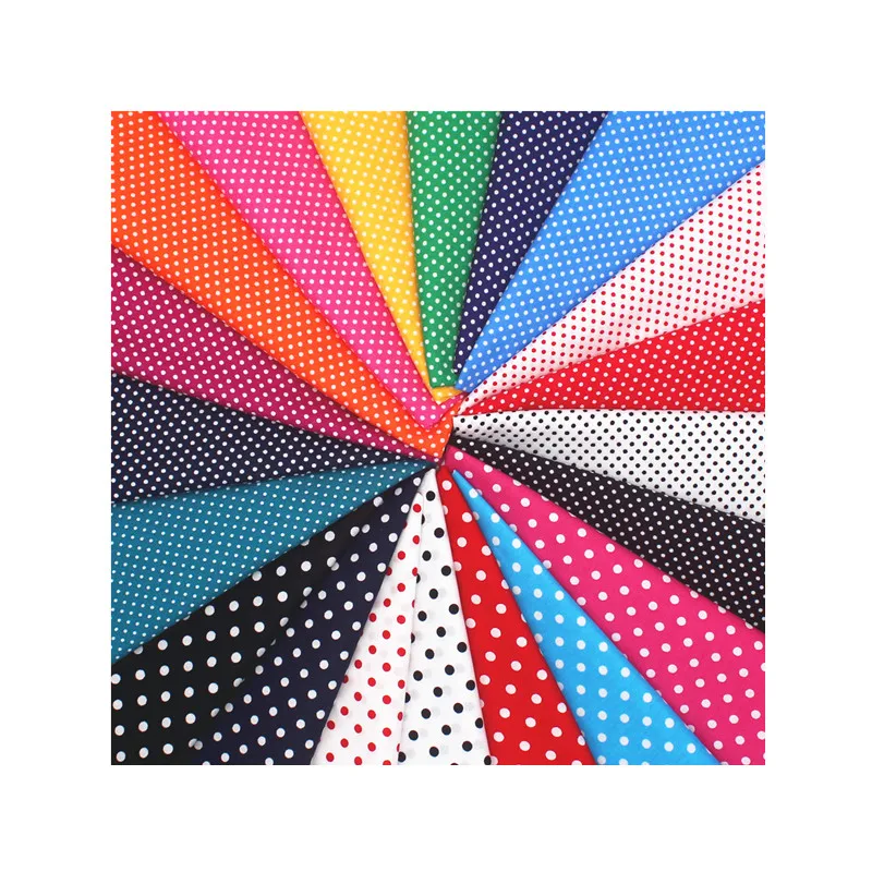 140x50 سنتيمتر القطن البولكا نقطة مطبوعة صغيرة المياه نقطة النسيج الزخرفية قميص الملابس البوبلين اليدوية صور الدعائم DIY بها بنفسك #5
