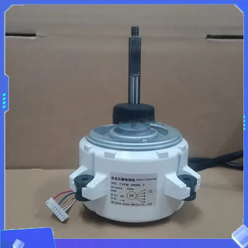 for SIC-71FW-D886-7 DC280V 50Hz SSA512T076G New DC Fan Motor for Air Conditioner Outdoor Unit Conditioning Parts