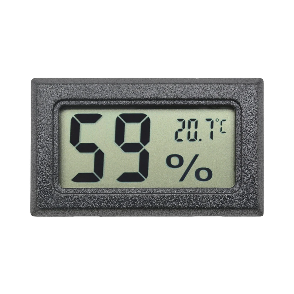 Mini LCD Affichage Numérique Thermohygromètre Intégré Thermomètre Hygromètre Capteur de Température Humidité Mètre Jauge Instruments